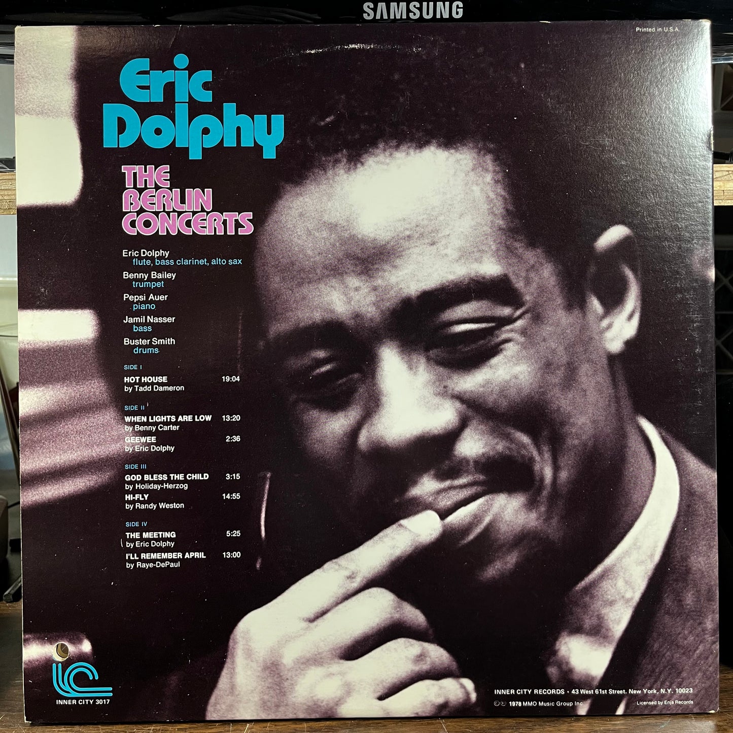 The Berlin Concerts (2xLP) | Near Mint (NM) Excellent+ (EX+) - JAZZ / USED *NEAR MINT*