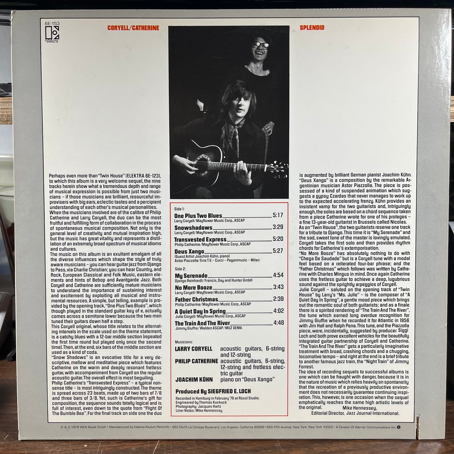 Splendid (LP) | Near Mint (NM) Near Mint (NM) - JAZZ / USED *NEAR MINT*