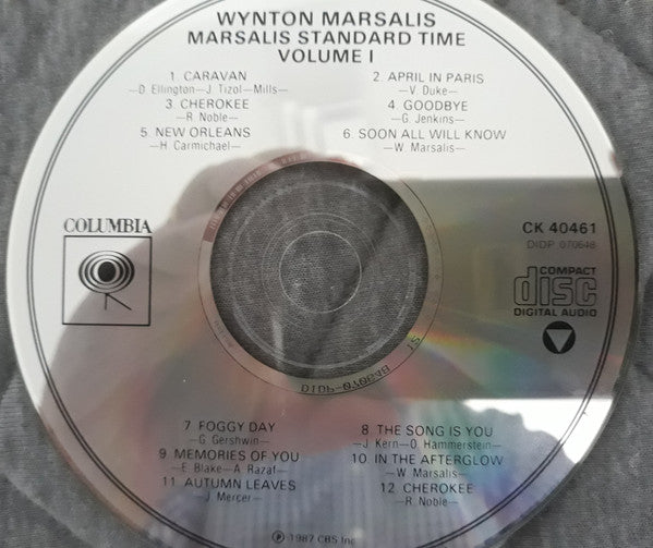 Marsalis Standard Time, Vol. 1 (CD) | Near Mint (NM) Near Mint (NM) - JAZZ / USED *NEAR MINT*