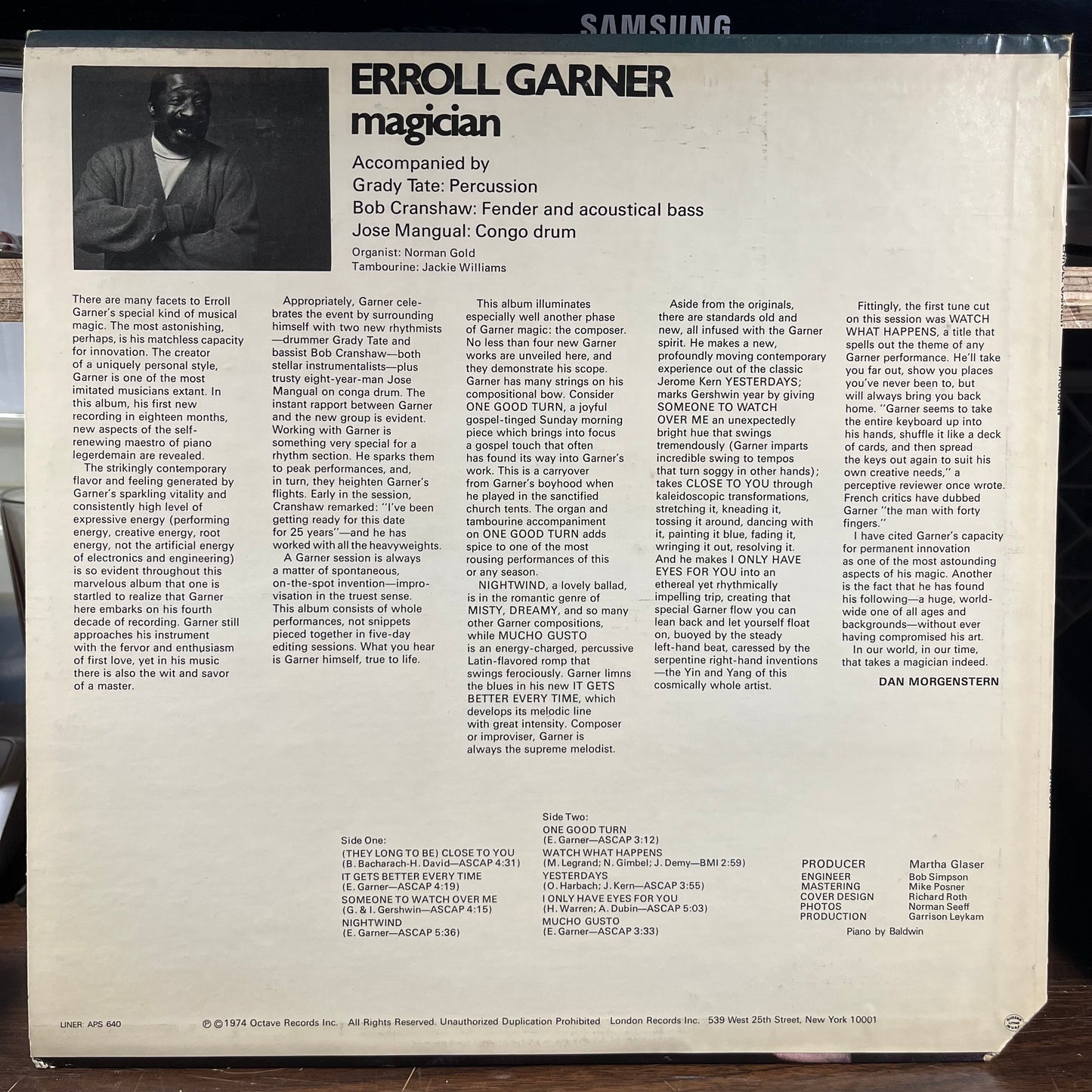 Magician (LP) | Near Mint (NM) Very Good Plus (VG+) - JAZZ / USED *NEAR MINT*