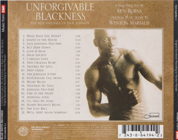 Unforgivable Blackness - The Rise And Fall Of Jack Johnson (CD) | Near Mint (NM or M-) Near Mint (NM or M-) - JAZZ / USED *NEAR MINT*