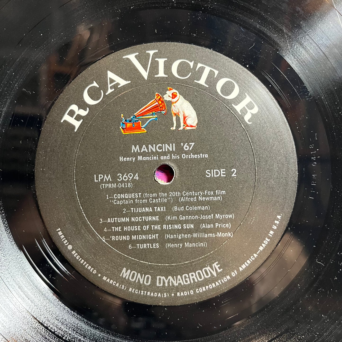 Mancini '67 (The Big Band Sound Of Henry Mancini) (VINYL) | Near Mint (NM) Near Mint (NM) - JAZZ / USED *NEAR MINT*