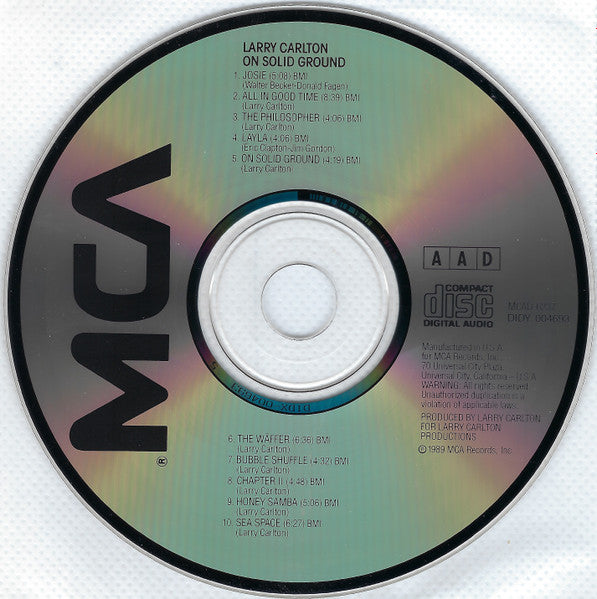 On Solid Ground (CD) | Near Mint (NM) Near Mint (NM) - JAZZ / USED *NEAR MINT*
