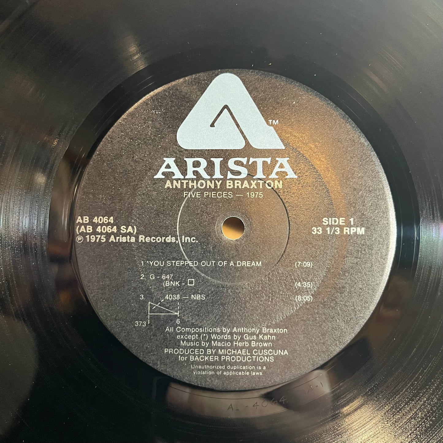 Five Pieces 1975 (LP) | Near Mint (NM) Excellent+ (EX+) - JAZZ / USED *NEAR MINT*