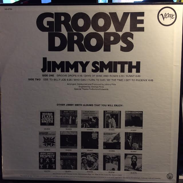 Groove Drops (VINYL) | Near Mint (NM or M-) Near Mint- (NM-) - JAZZ / USED *NEAR MINT*