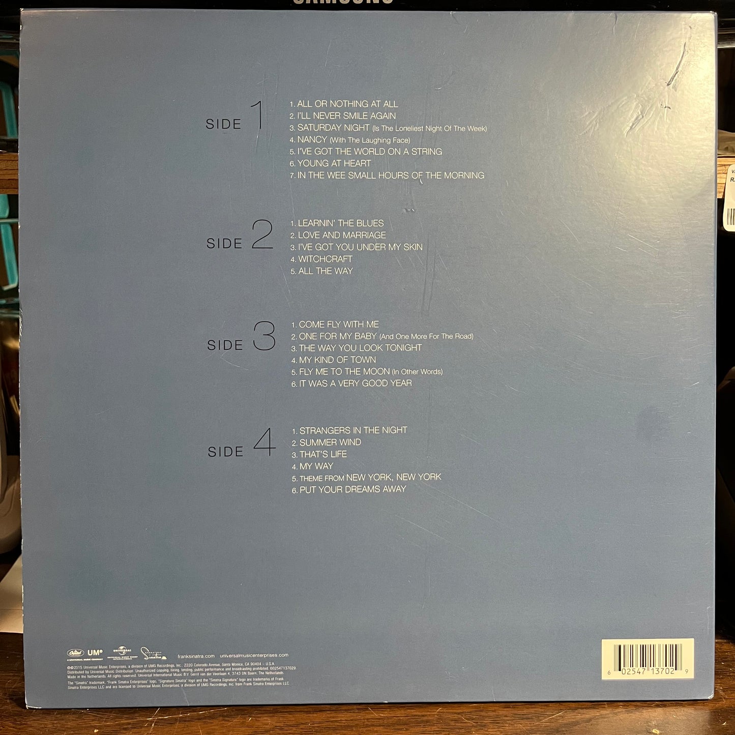 Ultimate Sinatra (2xVINYL) | Near Mint (NM) Excellent+ (EX+) - JAZZ / USED *NEAR MINT*