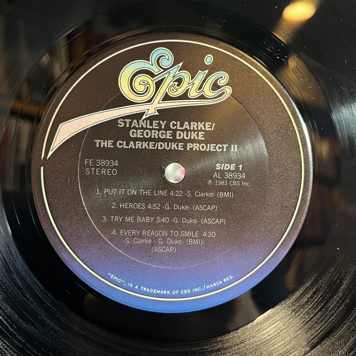 The Clarke / Duke Project II (LP) | Near Mint (NM) Near Mint- (NM-) - JAZZ / USED *NEAR MINT*