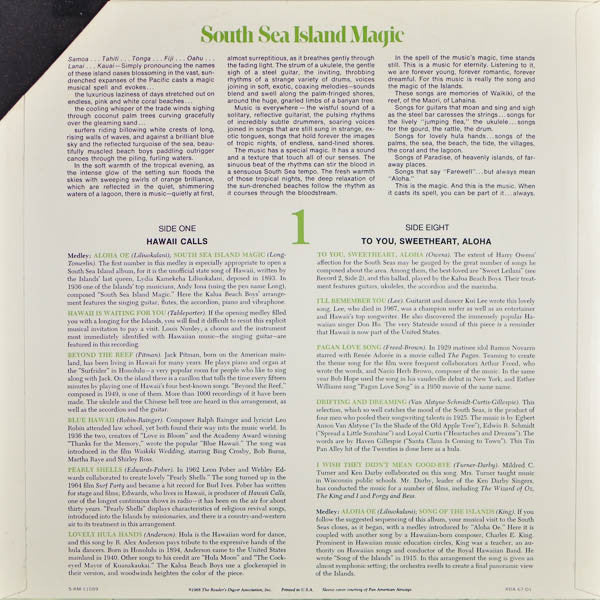 South Sea Island Magic (BOX SET) | Very Good Plus (VG+) Very Good Plus (VG+) - JAZZ / USED *VERY GOOD+*