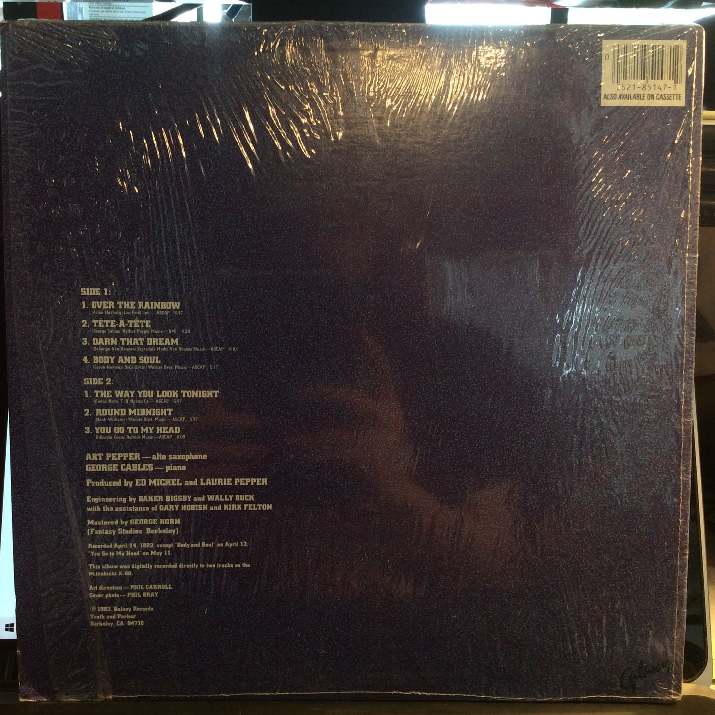 Tête-À-Tête (VINYL) | Very Good Plus (VG+) Near Mint (NM) - JAZZ / USED *VERY GOOD+*