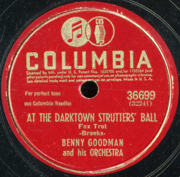 After You've Gone / At The Darktown Strutter's Ball (10" 78RPM ) | Very Good Plus (VG+) Very Good (VG) - JAZZ / USED *VERY GOOD+*