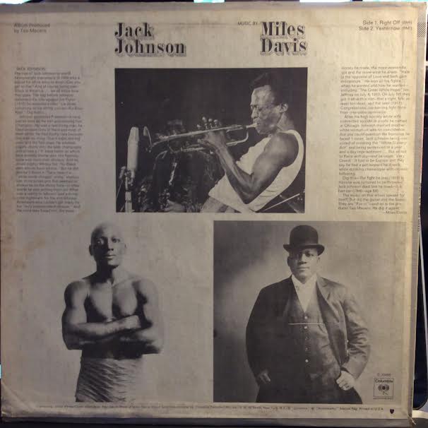Jack Johnson (Original Soundtrack Recording) (VINYL) | Very Good Plus Plus (VG++) Very Good Plus (VG+) - JAZZ / USED *VERY GOOD++*