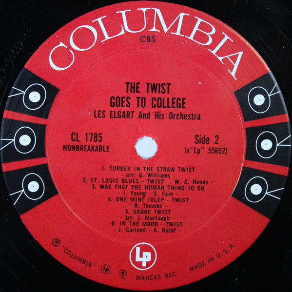 Les Elgart And His Orchestra - The Twist Goes To College | Very Good Plus (VG+) Near Mint (NM) - JAZZ / USED *VERY GOOD++*