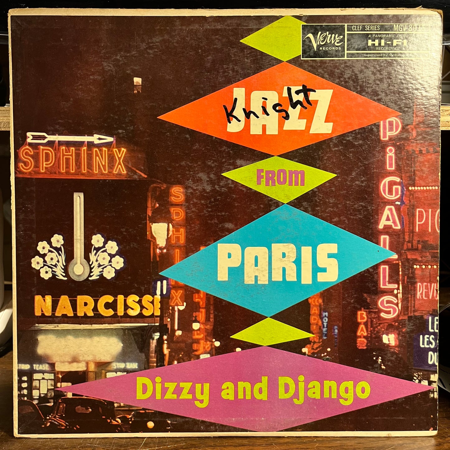 Jazz From Paris (VINYL) | Very Good Plus Plus (VG++) Very Good (VG) - JAZZ / USED *VERY GOOD++*