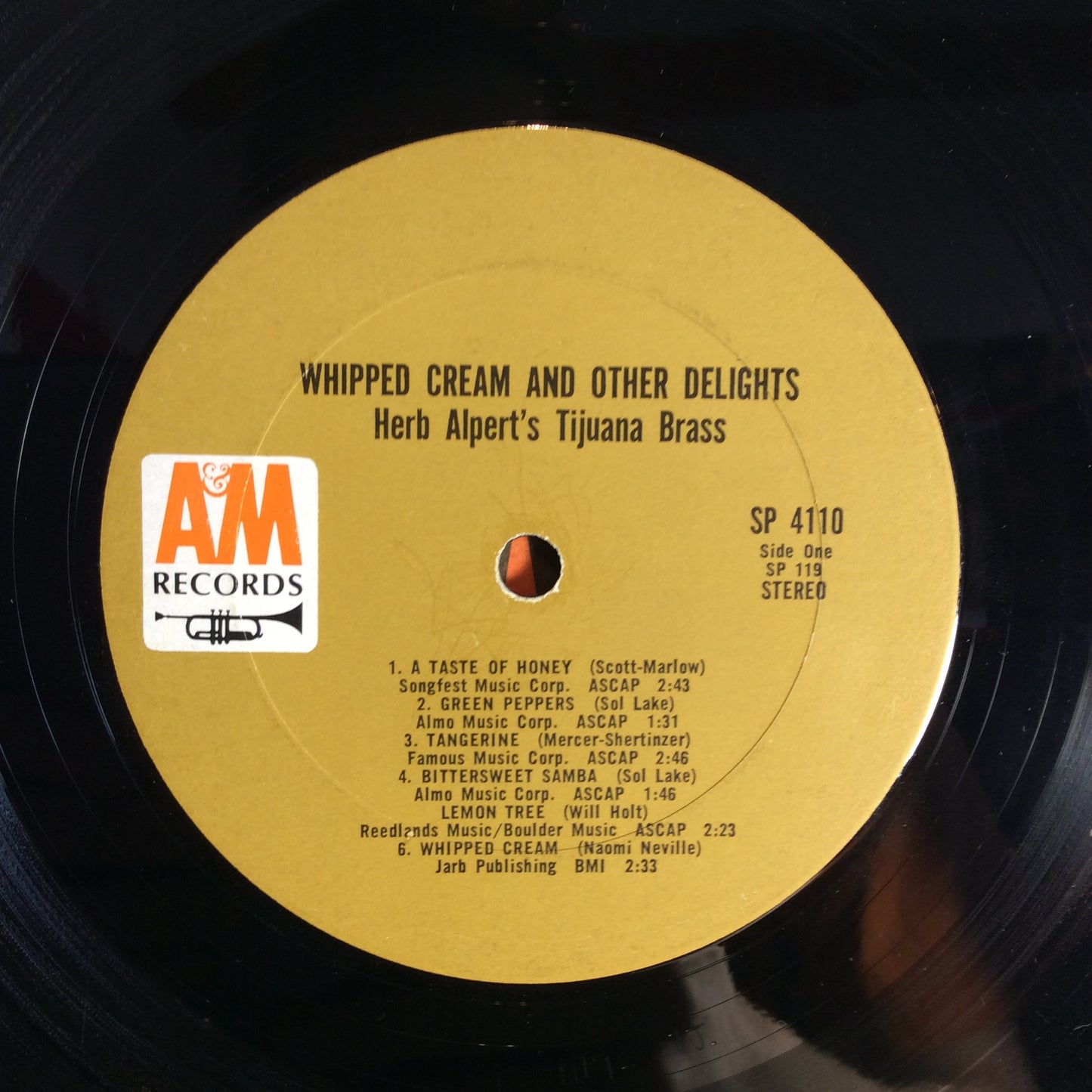 Whipped Cream & Other Delights (VINYL) | Very Good Plus (VG+) Excellent+ (EX+) - JAZZ / USED *VERY GOOD+*