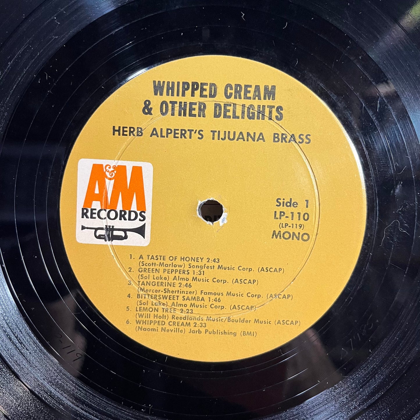 Herb Alpert & The Tijuana Brass - Whipped Cream & Other Delights *MONARCH/MONO* | Very Good (VG) Very Good (VG) - JAZZ / USED *VERY GOOD*