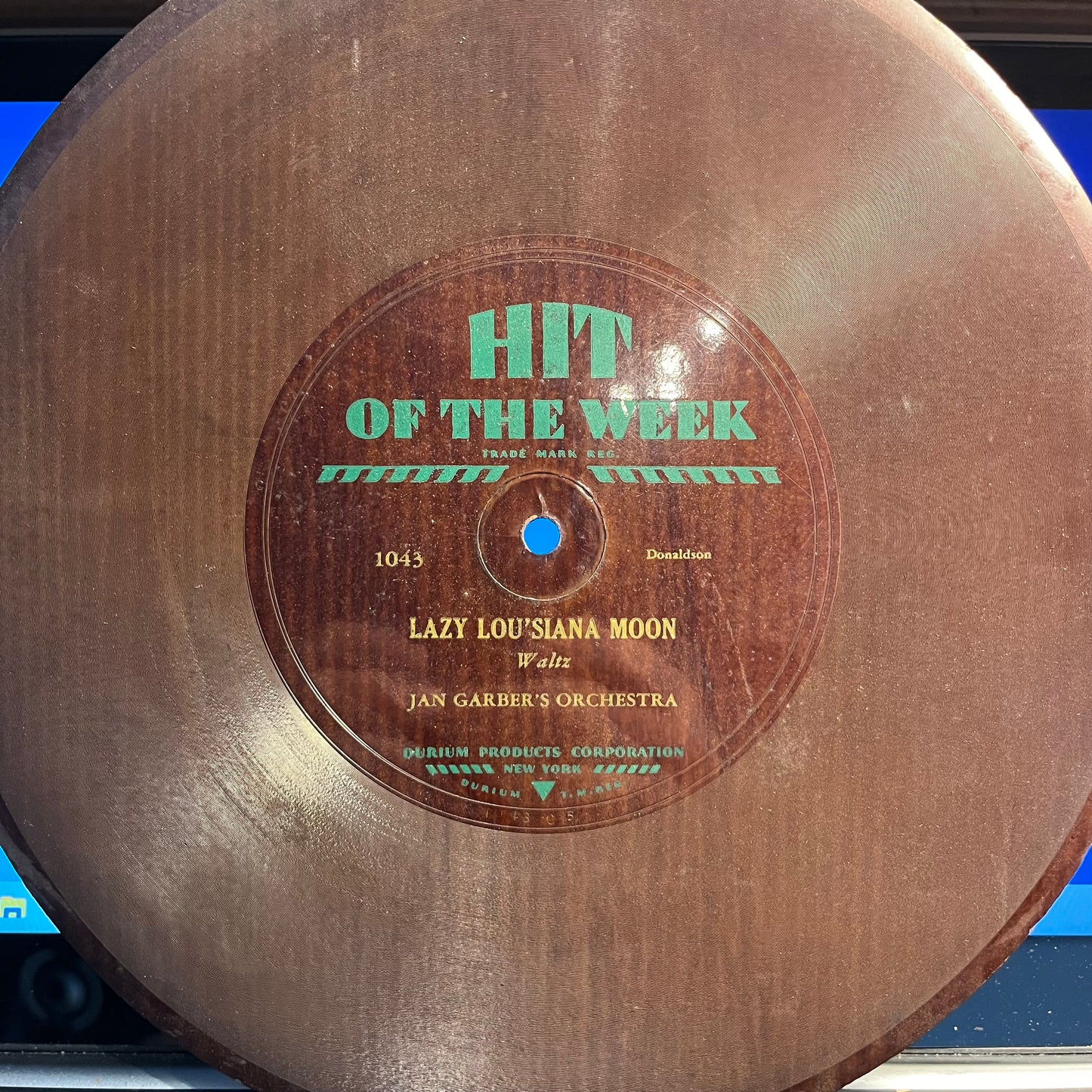 Jan Garber And His Orchestra - Lazy Lou'siana Moon *78 RPM* | Very Good (VG) Generic - JAZZ / USED *VERY GOOD*