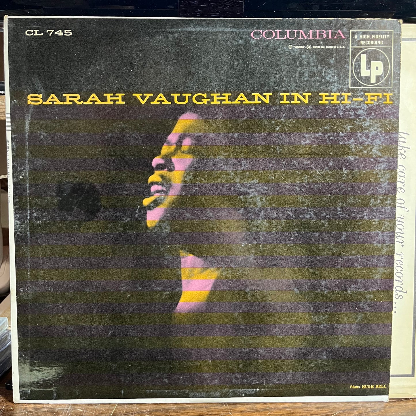 Sarah Vaughan In Hi-Fi (VINYL) | Very Good (VG) Excellent (EX) - JAZZ / USED *VERY GOOD*