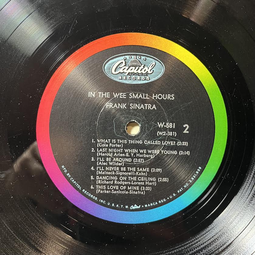 In The Wee Small Hours (VINYL) | Very Good (VG) Excellent (EX) - JAZZ / USED *VERY GOOD*