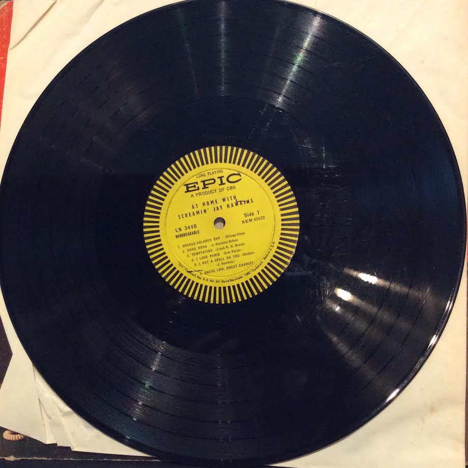 At Home With Screamin' Jay Hawkins (VINYL) | Very Good (VG) Good Plus (G+) - JAZZ / USED *VERY GOOD*