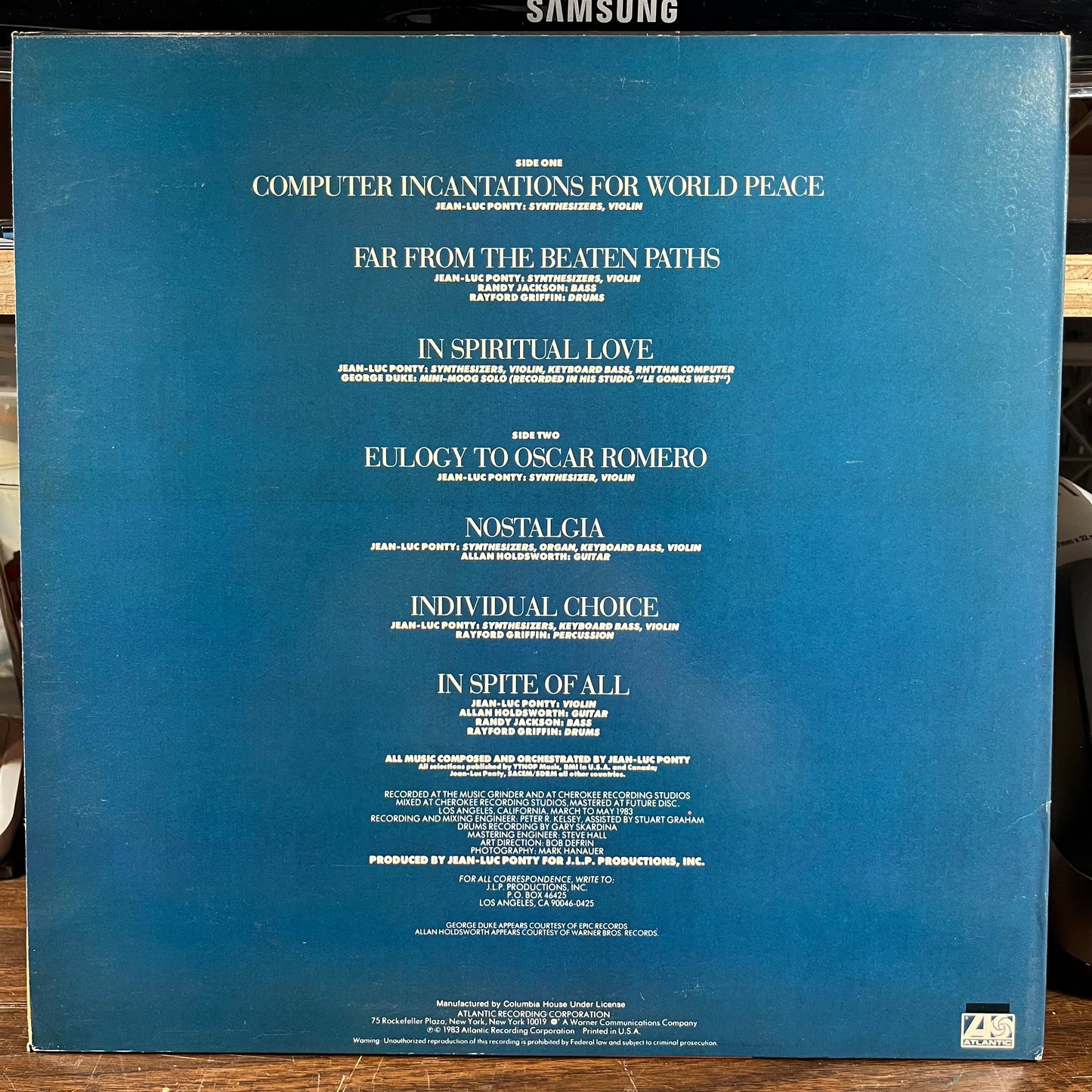 Individual Choice (VINYL) | Near Mint (NM) Near Mint (NM) - JAZZ\