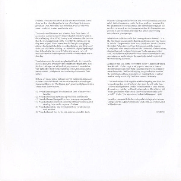 The Topography Of The Lungs | Mint (M) Mint (M) - JAZZ *NEW*