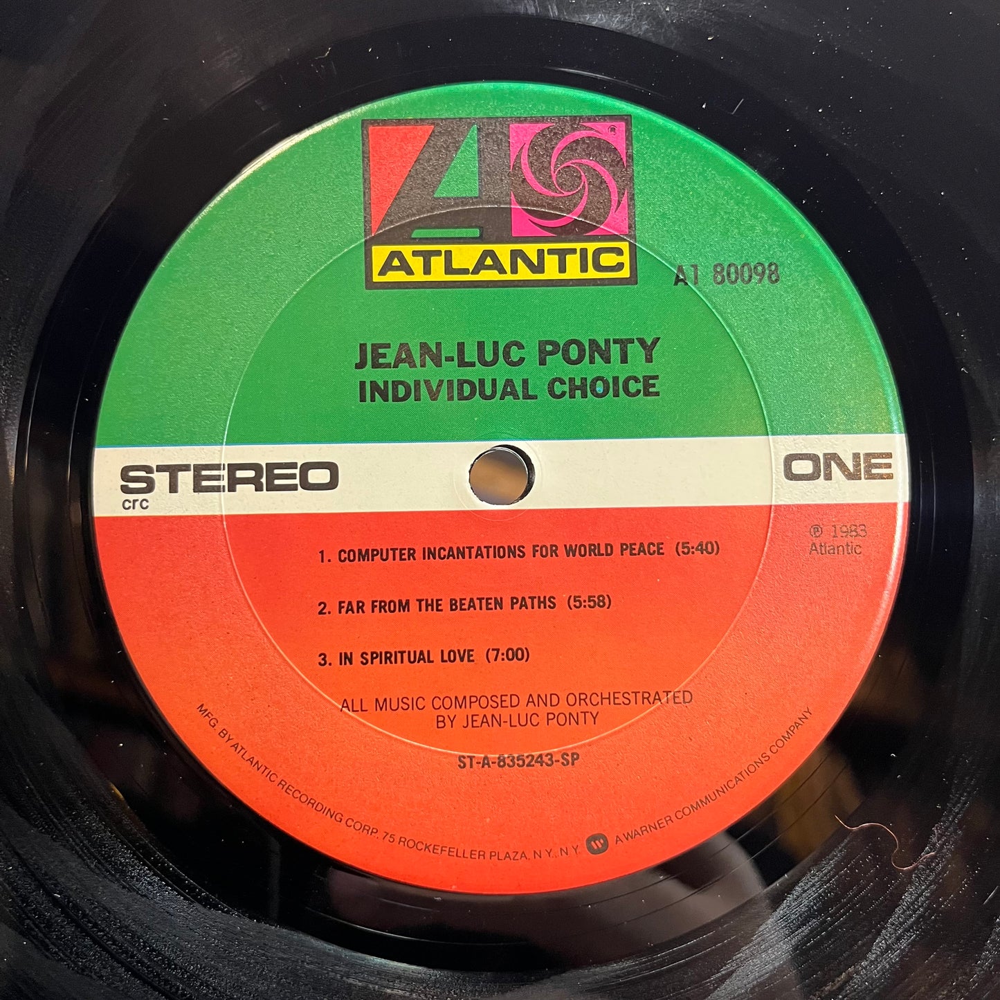 Individual Choice (VINYL) | Near Mint (NM) Near Mint (NM) - JAZZ\