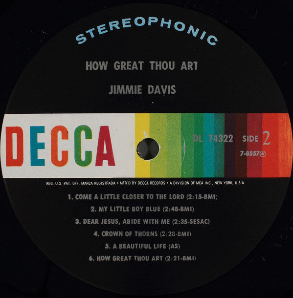 How Great Thou Art | Very Good Plus (VG+) Very Good Plus (VG+)