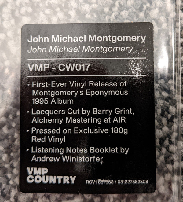 John Michael Montgomery | Mint (M) Mint (M) - COUNTRY *NEW/COLOR/VMP*