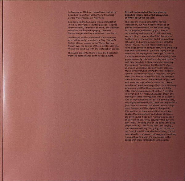 The Living City | Mint (M) Mint (M) - AMBIENT/EXP