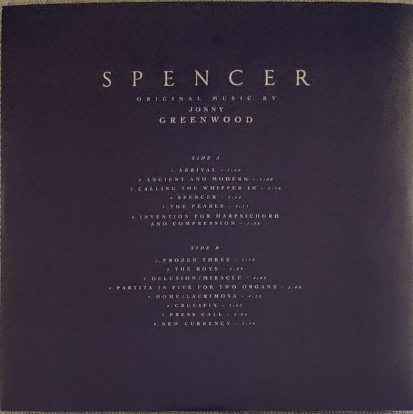 Spencer (Original Motion Picture Soundtrack) | Mint (M) Mint (M)