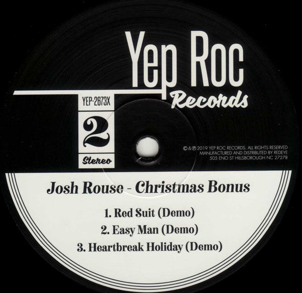 The Holiday Sounds Of Josh Rouse | Mint (M) Mint (M) - HOLIDAY *NEW/COLOR*