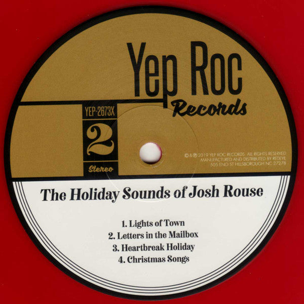The Holiday Sounds Of Josh Rouse | Mint (M) Mint (M) - HOLIDAY *NEW/COLOR*