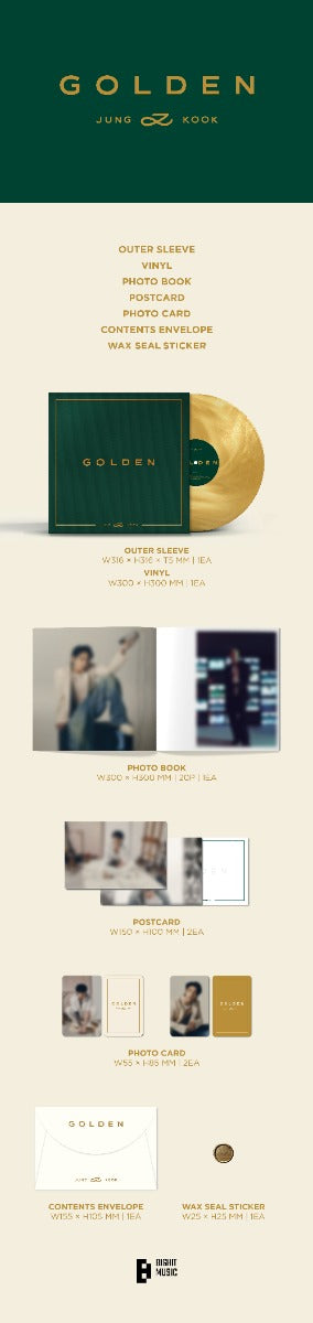 Golden (Sticker, Photo / Photo Card, Postcard) |