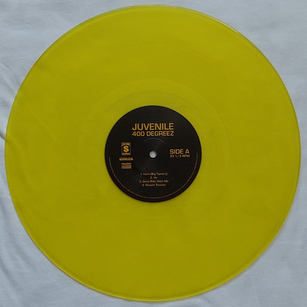 Juvenile (2) 400 Degreez Cash Money Records, Universal Music Special Markets, Republic Records 2xLP, Album, Club, Ltd, RE, RP, Yel Mint (M) Mint (M)