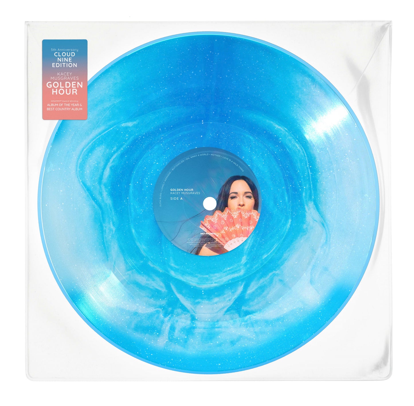 Golden Hour: 5th Anniversary (BLUE CLOUD SWIRL VINYL) | Mint (M) Mint (M) - FOLK *SEALED/COLOR*