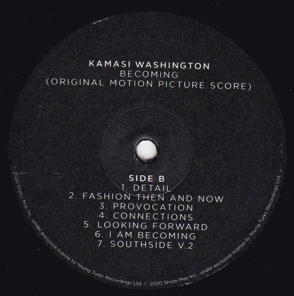 Kamasi Washington Becoming (Music From The Netflix Original Documentary) Young Turks LP Mint (M) Mint (M)