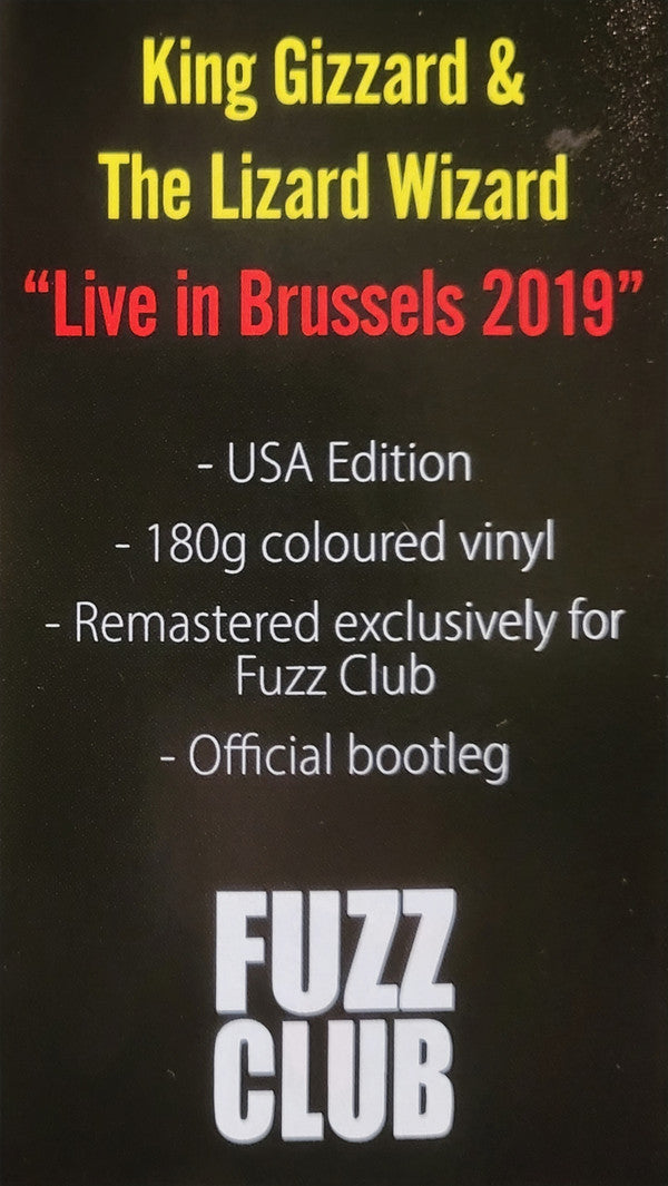 King Gizzard And The Lizard Wizard - Live In Brussels '19 | Mint (M) Mint (M) - ALT/INDIE *BOX*