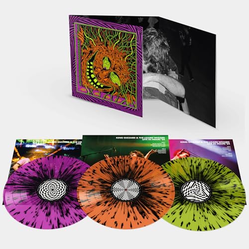 King Gizzard - Live In Miami '24 (Triple Gatefold - Splatter Vinyl) (3Lp) |