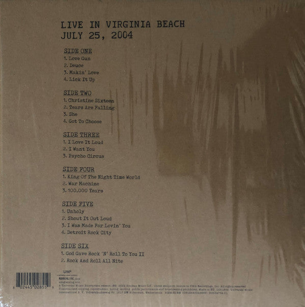 Off The Soundboard Live In Virginia Beach July 25, 2004 | Mint (M) Mint (M)