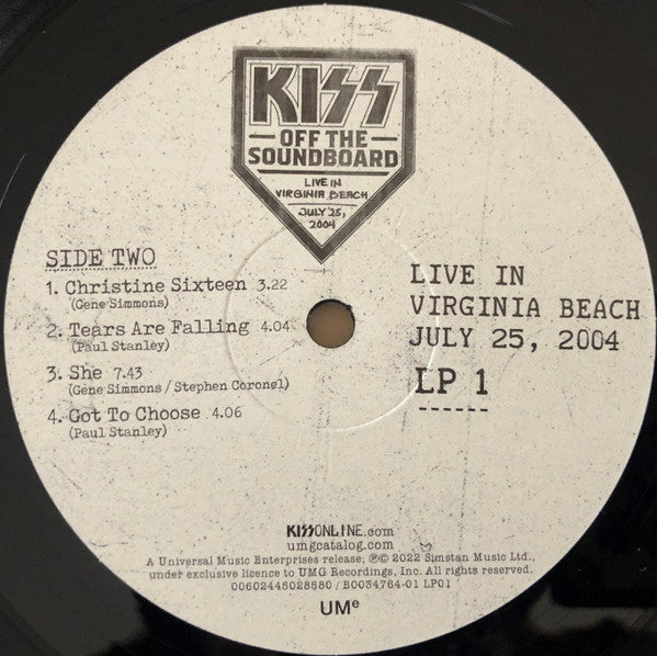Off The Soundboard Live In Virginia Beach July 25, 2004 | Mint (M) Mint (M)