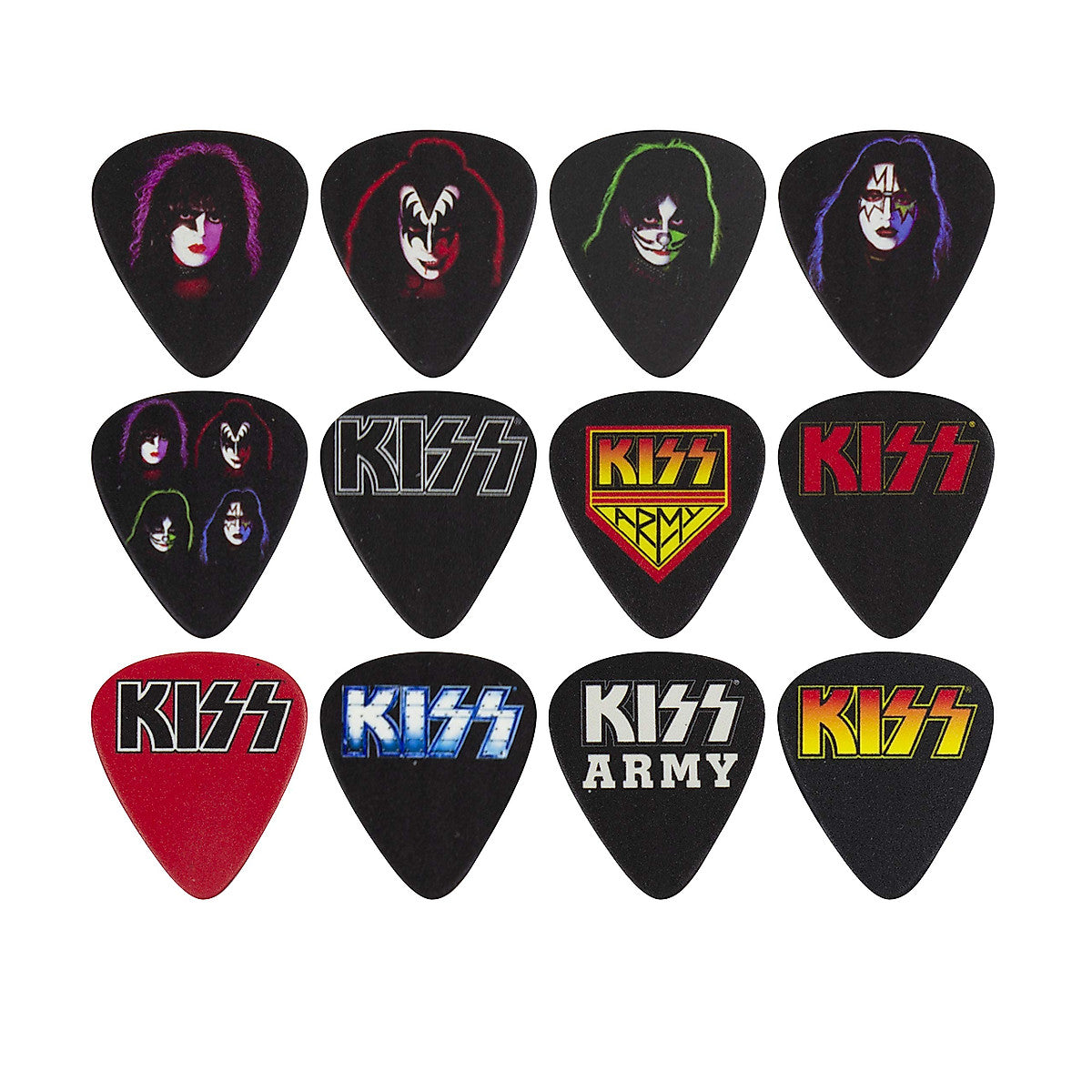 Kiss - Perri's - Kiss - Guitar Picks (12 Pack) |