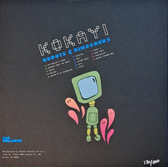 Kokayi Robots & Dinosaurs Vinyl Me, Please LP, Album, Ltd, Num, RE, Gre + LP, S/Sided, Scr Mint (M) Mint (M)