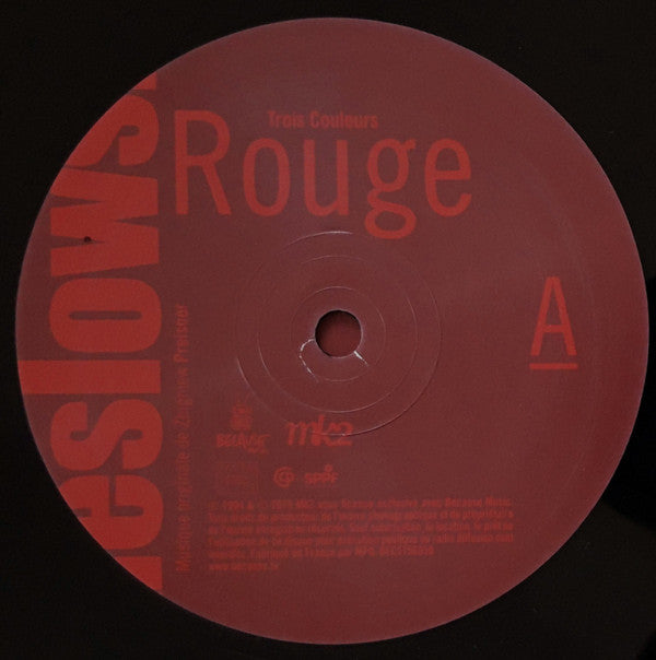 Trois Couleurs Rouge (Bande Originale Du Film) | Mint (M) Mint (M) - SOUNDTRACK *SEALED*