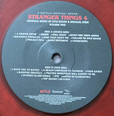 Kyle Dixon (2) & Michael Stein (9) Stranger Things 4 · Volume Two (Original Score From The Netflix Series) Lakeshore Records, Invada, Netflix 2xLP, Album, Red Mint (M) Mint (M)