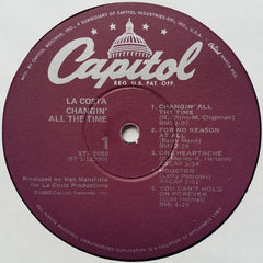 La Costa Changin' All The Time Capitol Records LP, Album Near Mint (NM or M-) Near Mint (NM or M-)