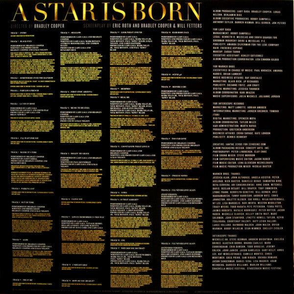 A Star Is Born Soundtrack | Mint (M) Mint (M) - SOUNDTRACK *US*