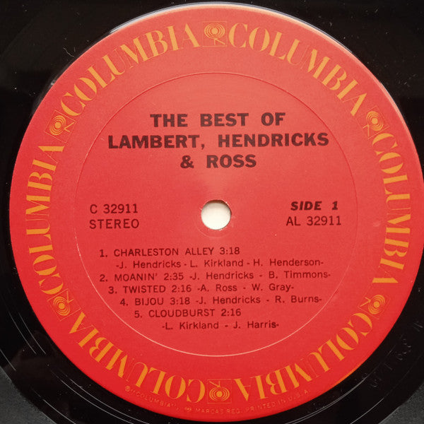 The Best Of Lambert, Hendricks & Ross | Near Mint (NM) Very Good Plus (VG+) - JAZZ / USED *NEAR MINT*
