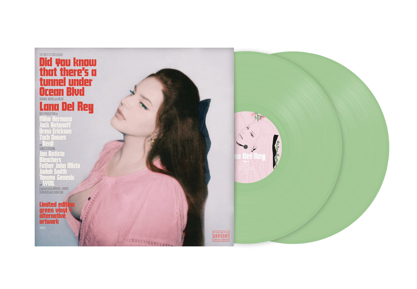 Did You Know That There's A Tunnel Under Ocean Blvd (IEX: GREEN VINYL / ALTERNATIVE COLVER) | Mint (M) Mint (M) - POP *SEALED/COLOR*