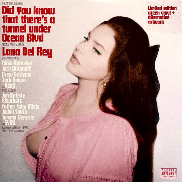 Did You Know That There's A Tunnel Under Ocean Blvd (IEX: GREEN VINYL / ALTERNATIVE COLVER) | Mint (M) Mint (M) - POP *SEALED/COLOR*