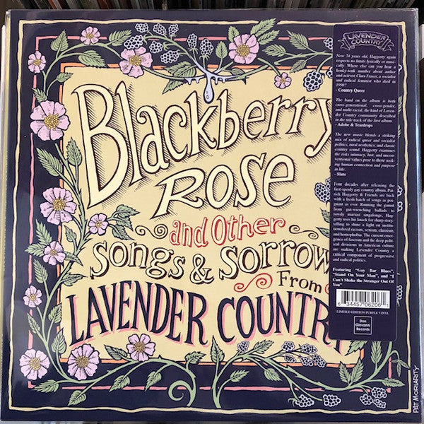 Lavender Country Blackberry Rose And Other Songs & Sorrows From Lavender Country Don Giovanni Records LP, Album, Ltd, Pur Mint (M) Mint (M)